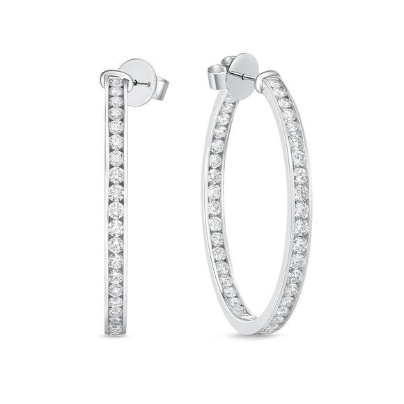 CHHO272_00 Hoops & Huggies Diamond Hoops