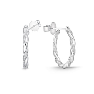 CHHO276_00 Hoops & Huggies Diamond Hoops