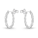 CHHO276_00 Hoops & Huggies Diamond Hoops