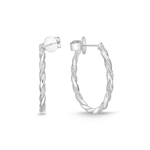 CHHO277_00 Hoops & Huggies Diamond Hoops