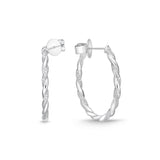 CHHO277_00 Hoops & Huggies Diamond Hoops
