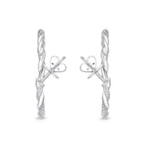 CHHO277_00 Hoops & Huggies Diamond Hoops