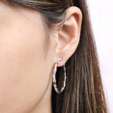 CHHO277_00 Hoops & Huggies Diamond Hoops