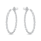 CHHO278_00 Hoops & Huggies Diamond Hoops