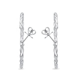 CHHO278_00 Hoops & Huggies Diamond Hoops
