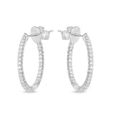 CHHO279_00 Hoops & Huggies Diamond Hoops