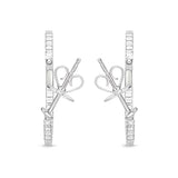 CHHO279_00 Hoops & Huggies Diamond Hoops