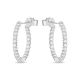 CHHO281_00 Hoops & Huggies Diamond Hoops