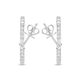 CHHO281_00 Hoops & Huggies Diamond Hoops