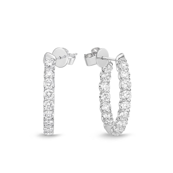 CHHO283_00 Hoops & Huggies Diamond Hoops