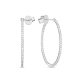 CHHO284_00 Hoops & Huggies Diamond Hoops