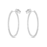 CHHO284_00 Hoops & Huggies Diamond Hoops