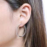 CHHO284_00 Hoops & Huggies Diamond Hoops