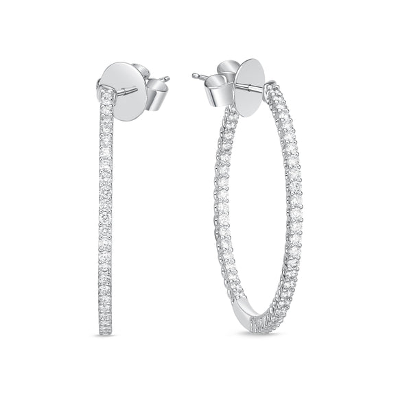 CHHO285_00 Hoops & Huggies Diamond Hoops