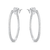 CHHO285_00 Hoops & Huggies Diamond Hoops