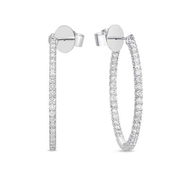 CHHO286_00 Hoops & Huggies Diamond Hoops