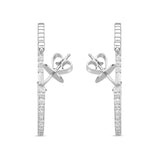 CHHO286_00 Hoops & Huggies Diamond Hoops