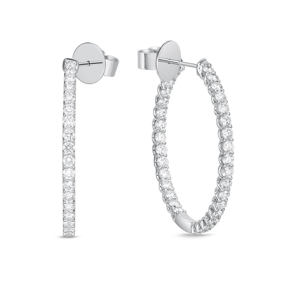 CHHO287_00 Hoops & Huggies Diamond Hoops