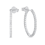 CHHO287_00 Hoops & Huggies Diamond Hoops