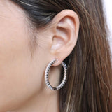 CHHO288_00 Hoops & Huggies Diamond Hoops