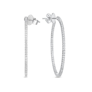 CHHO289_00 Hoops & Huggies Diamond Hoops