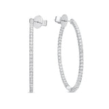 CHHO290_00 Hoops & Huggies Diamond Hoops
