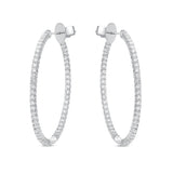 CHHO290_00 Hoops & Huggies Diamond Hoops