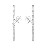 CHHO290_00 Hoops & Huggies Diamond Hoops