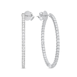 CHHO291_00 Hoops & Huggies Diamond Hoops