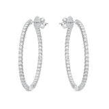 CHHO291_00 Hoops & Huggies Diamond Hoops