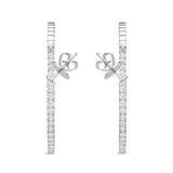 CHHO291_00 Hoops & Huggies Diamond Hoops