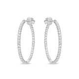 CHHO292_00 Hoops & Huggies Diamond Hoops