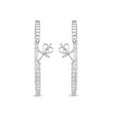 CHHO292_00 Hoops & Huggies Diamond Hoops