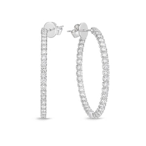 CHHO293_00 Hoops & Huggies Diamond Hoops