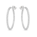 CHHO293_00 Hoops & Huggies Diamond Hoops