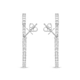 CHHO293_00 Hoops & Huggies Diamond Hoops