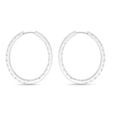 CHHO294_00 Hoops & Huggies Diamond Hoops