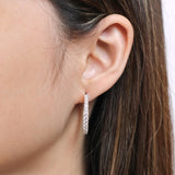 CHHO294_00 Hoops & Huggies Diamond Hoops