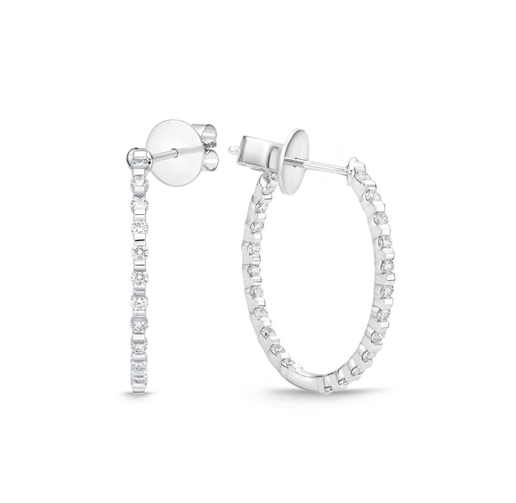 CHHO307_00 Hoops & Huggies Diamond Hoops