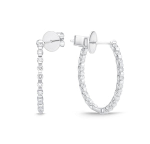 CHHO308_00 Hoops & Huggies Diamond Hoops
