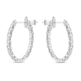 CHHO309_00 Hoops & Huggies Diamond Hoops