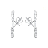 CHHO309_00 Hoops & Huggies Diamond Hoops