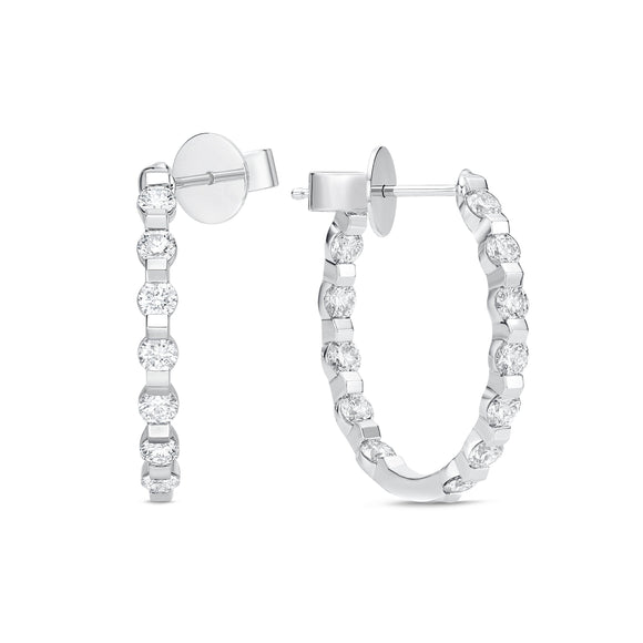 CHHO310_00 Hoops & Huggies Diamond Hoops