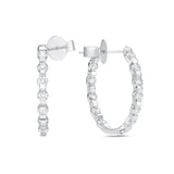 CHHO310_00 Hoops & Huggies Diamond Hoops