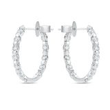 CHHO310_00 Hoops & Huggies Diamond Hoops