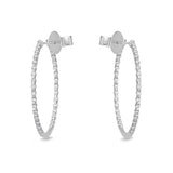 CHHO312_00 Hoops & Huggies Diamond Hoops
