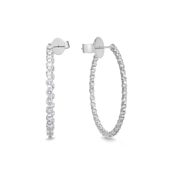 CHHO313_00 Hoops & Huggies Diamond Hoops