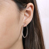 CHHO313_00 Hoops & Huggies Diamond Hoops