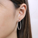 CHHO315_00 Hoops & Huggies Diamond Hoops