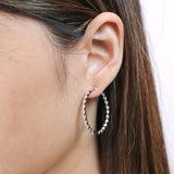 CHHO315_00 Hoops & Huggies Diamond Hoops
